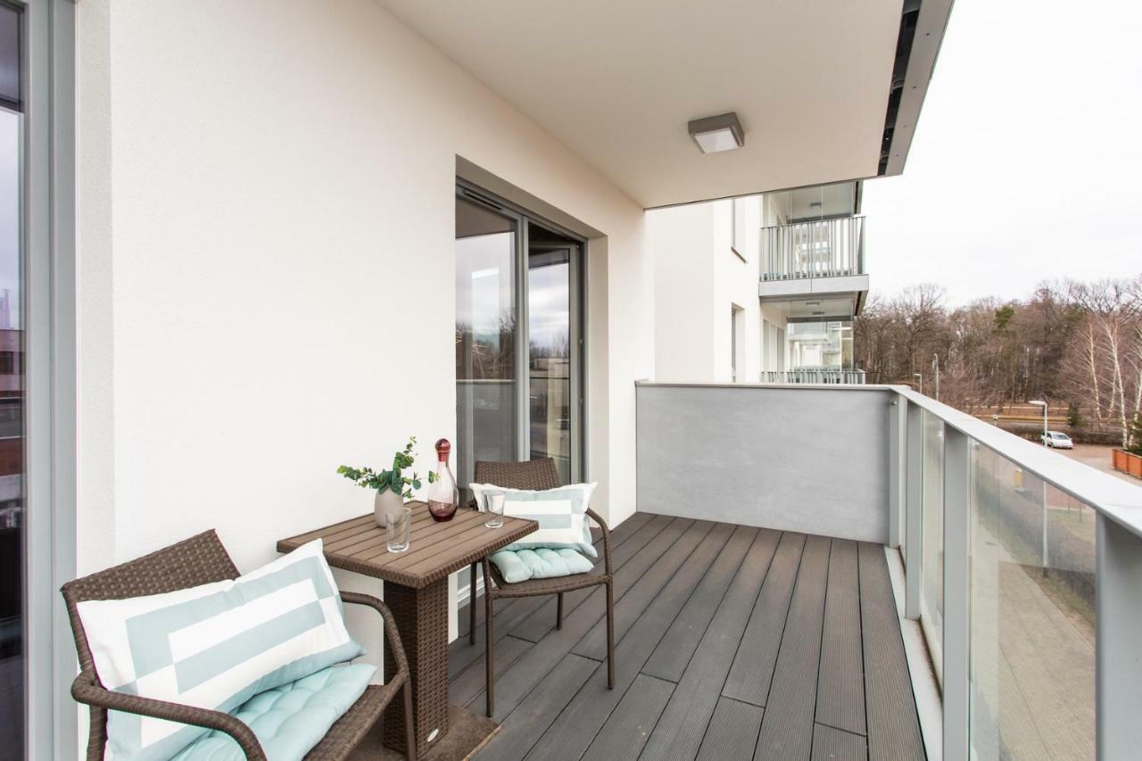 Seaside Beach Przy Plazy - Parking - Praia Apartments - Ergo Polsat Plus Arena กดัญสก์ ภายนอก รูปภาพ